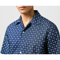 WRANGLER SKJORTE KORT RME  BL 