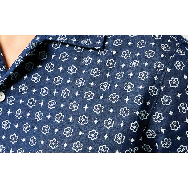 WRANGLER SKJORTE KORT RME  BL 