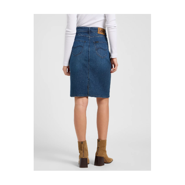 LEE NEDERDEL MIDI SKIRT 