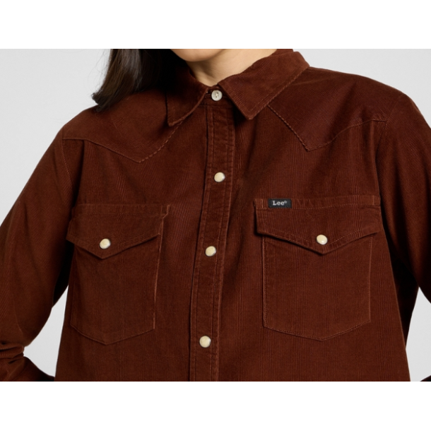 LEE SKJORTE BRUN SKJORTE (FLJL)