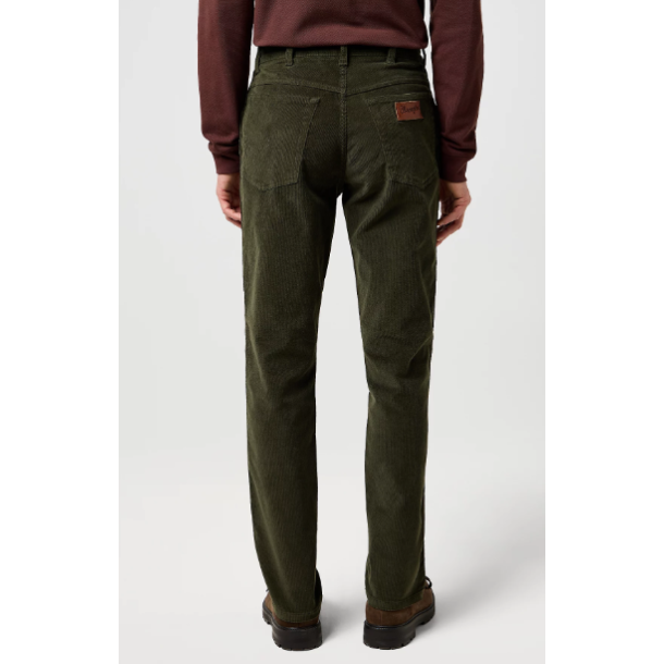 WRANGLER TEXAS STRETCH SLIM FLJL DUSTY GREEN