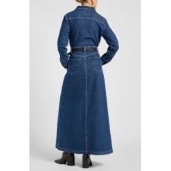 LEE MAXI DENIM UTILITY DRESS