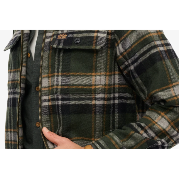 SUPERDRY WOOL JAKKE/SKJORTE