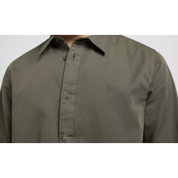 LEE SKJORTE LANG RME  OLIVEN