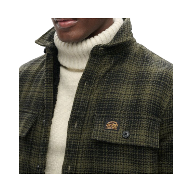 SUPERDRY WOOL JAKKE/SKJORTE 