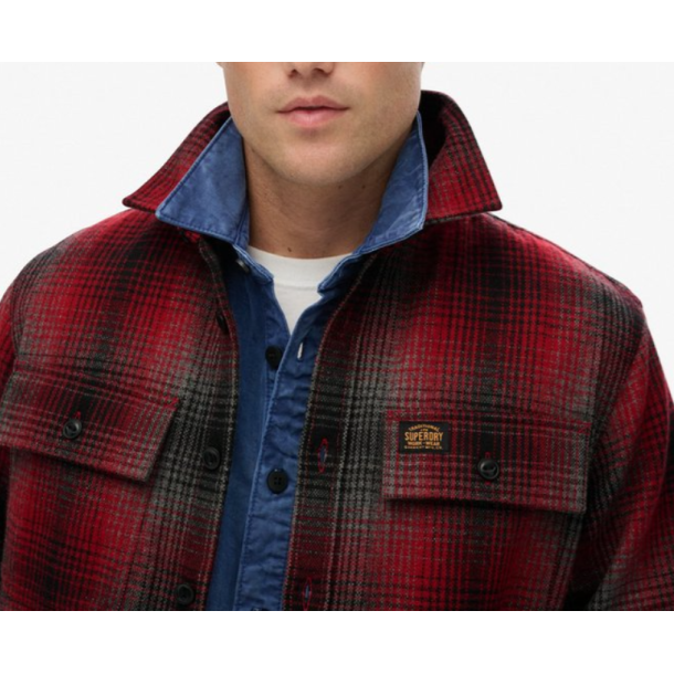 SUPERDRY WOOL JAKKE/SKJORTE 