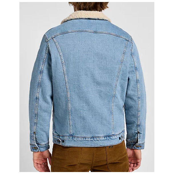 LEE SHERPA JAKKE STONEWASH