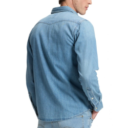 LEE COWBOYSKJORTE LYSEBL�