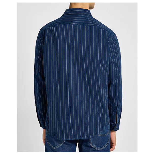 LEE SKJORTE LANG RME  (BL STRIBET)