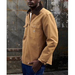 LEE QUILTED CANVAS JAKKE (KUN STR XXL)