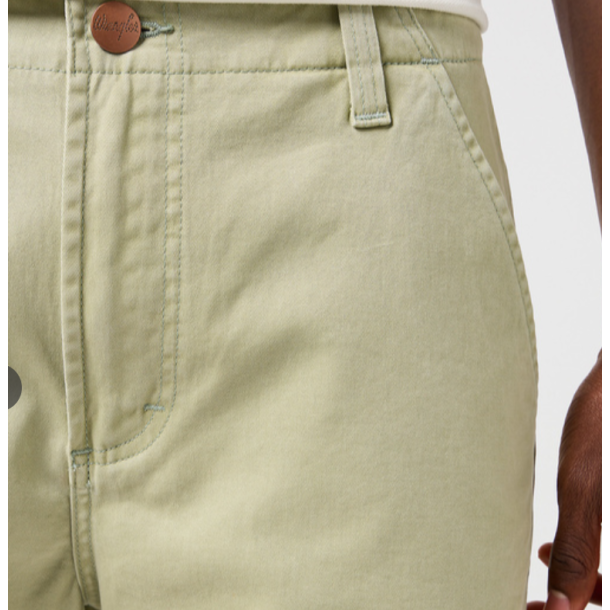 WRANGLER CHINO SHORTS FADED GREEN