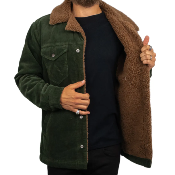 WRANGLER SHERPA JAKKE FLJL (GRN)