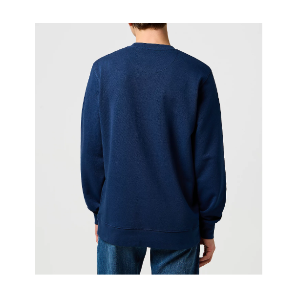WRANGLER SWEATSHIRT RUND HALS BL