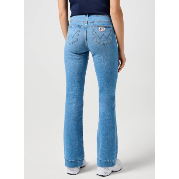 WRANGLER FLARE JEANS BOOTCUT LYSEBL 