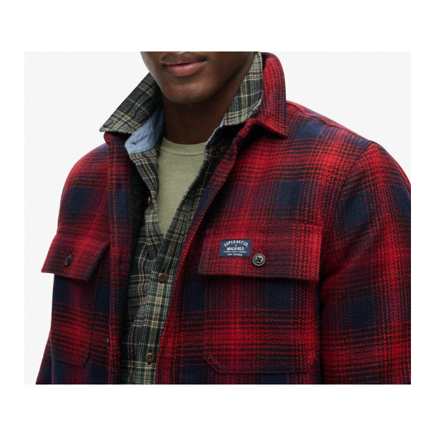 SUPERDRY WOOL JAKKE/SKJORTE 