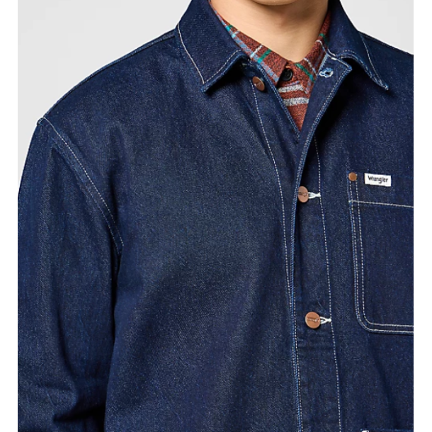 WRANGLER COWBOYJAKKE (MED PSATTE LOMMER)