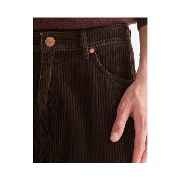 WRANGLER LOOSE FIT STRETCH FL�JL BRUN 