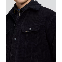 LEE SHERPA JAKKE  RELAXED FL�JL (SORT)