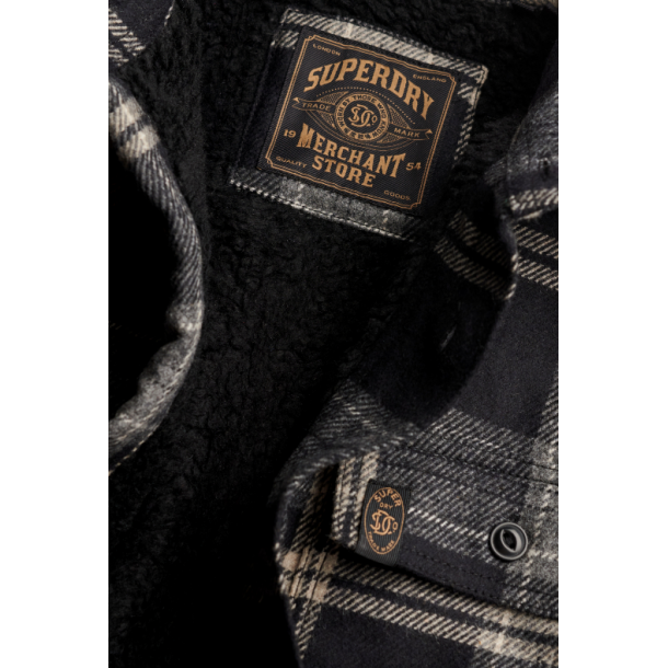 SUPERDRY WOOL JAKKE/SKJORTE 
