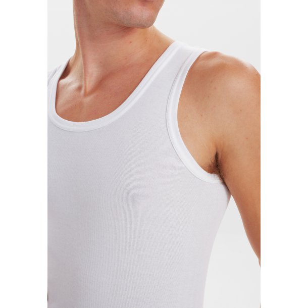 JBS 2 PACK TANK-TOP HVID (ORGANIC)