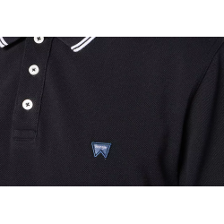 WRANGLER POLO SHIRTS  SORT 
