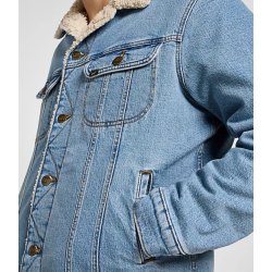LEE SHERPA JAKKE STONEWASH