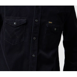WRANGLER SKJORTE SORT (FLJL)