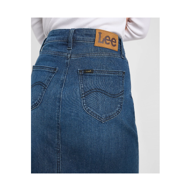 LEE NEDERDEL MIDI SKIRT 