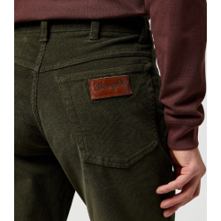 WRANGLER TEXAS STRETCH SLIM FLJL DUSTY GREEN