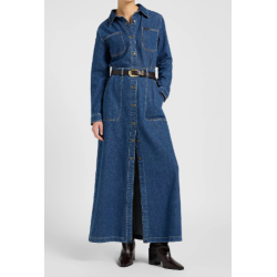 LEE MAXI DENIM UTILITY DRESS