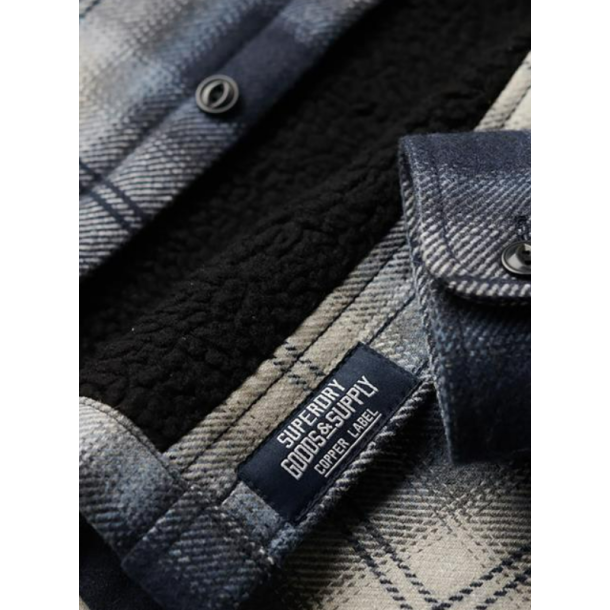 SUPERDRY WOOL JAKKE/SKJORTE