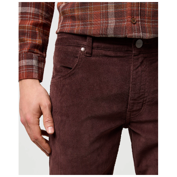WRANGLER GREENSBORO STRETCH FLJL (MAHOGANY).