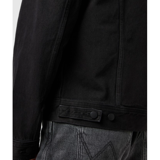 WRANGLER COWBOYJAKKE (CLASSIC) SORT STR. S-4XL 