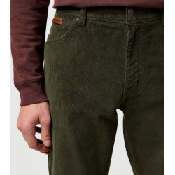 WRANGLER TEXAS STRETCH SLIM FLJL DUSTY GREEN