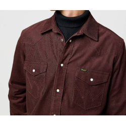 WRANGLER SKJORTE MAHOGANY (FLJL)