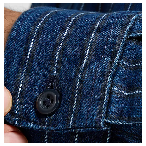 LEE SKJORTE LANG RME  (BL STRIBET)