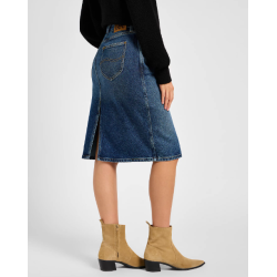 LEE NEDERDEL MIDI SKIRT DARK 