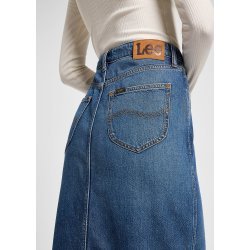 LEE NEDERDEL SIDE SLIT MAXI SKIRT 