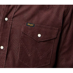 WRANGLER SKJORTE MAHOGANY (FLJL)