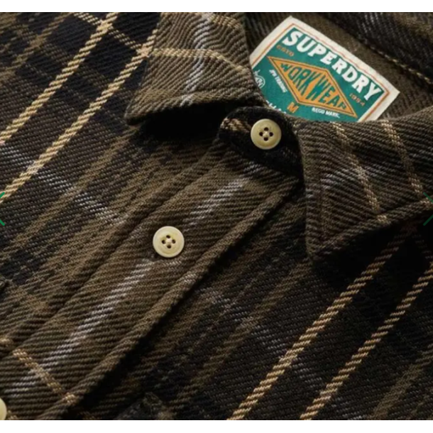 SUPERDRY  SKJORTE (KRAFTIG KVALITET)