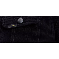 LEE SHERPA JAKKE  RELAXED FL�JL (SORT)