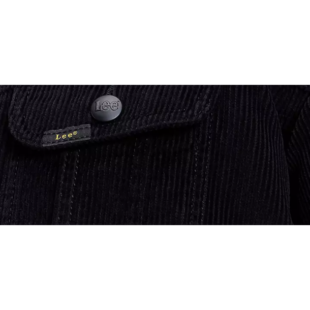 LEE SHERPA JAKKE  RELAXED FL�JL (SORT)