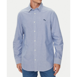 WRANGLER SKJORTE LANG �RMET BL�