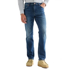 WRANGLER GREENSBORO JEANS (STRETCH) BL�