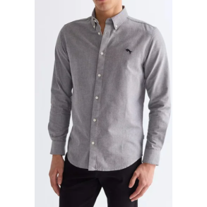 WRANGLER SKJORTE LANG �RMET BL�