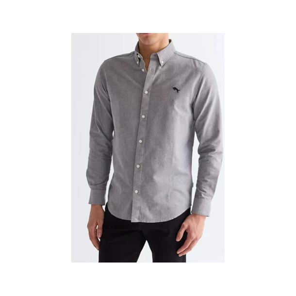 WRANGLER SKJORTE LANG �RMET BL�