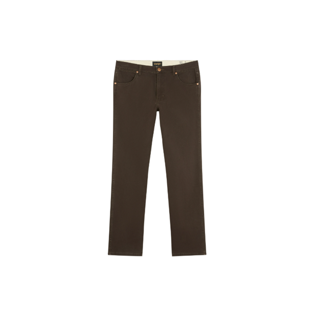 WRANGLER GREENSBORO JEANS STRETCH (VINTERBOMULD) BRUN