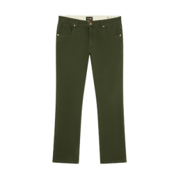 WRANGLER GREENSBORO JEANS STRETCH (VINTERBOMULD) GR�N