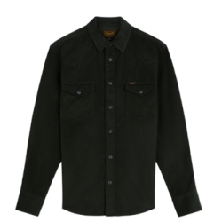 WRANGLER SKJORTE GR�N (FL�JL)