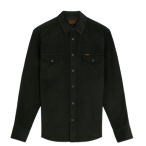 WRANGLER SKJORTE GR�N (FL�JL)